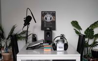 Podcast Homestudio setup